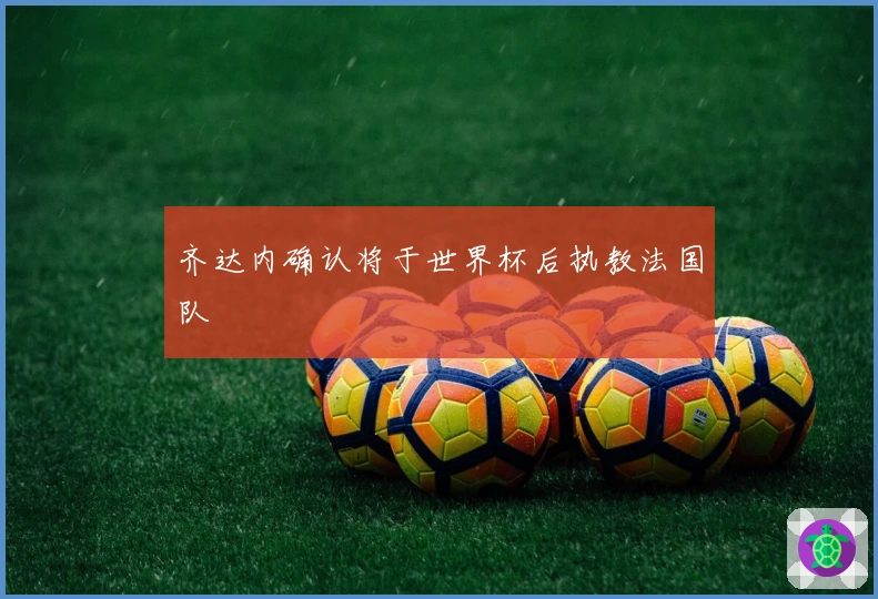 齐达内确认将于世界杯后执教法国队